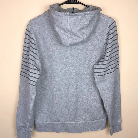 ❌SOLD❌ Nike Golf Men’s Stripes Number Seven 7 Graphic Gray Blue Zip-Up Hoodie - Picture 6 of 9